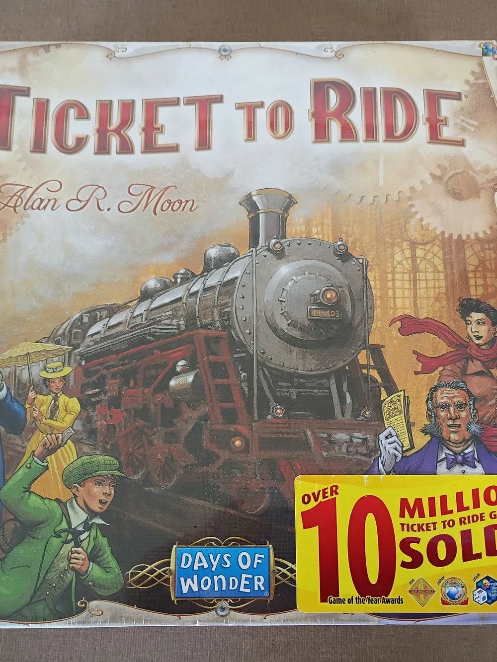 Ticket To Ride Days Of Wonder Board Game New Factory Sealed